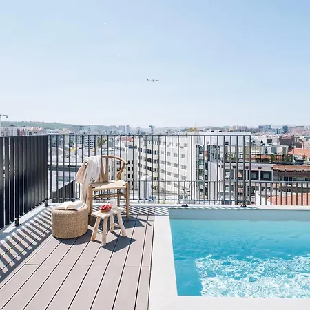 Daire Ricaud - 1 Bedroom And Pool In Avenidas Novas *